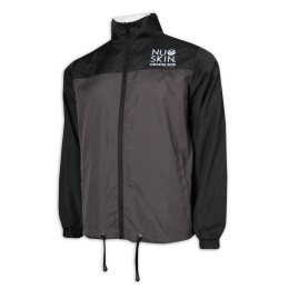 J870 custom-made color matching style jacket rubber band cuffs 300T matte anti-velvet 100% polyester direct sales industry cosmetics skin care products company wind jacket supplier J870 custom-made color matching style jacket rubber band cuffs 300T matte anti-velvet 100% polyester direct sales industry cosmetics skin care products company wind jacket supplier